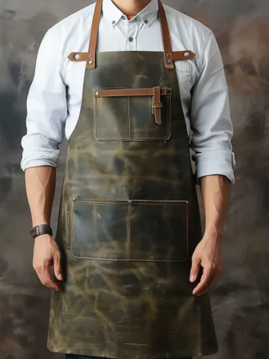 Superlative BBQ Leather Apron