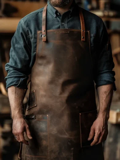 Protective Forge Guard Blacksmith Apron