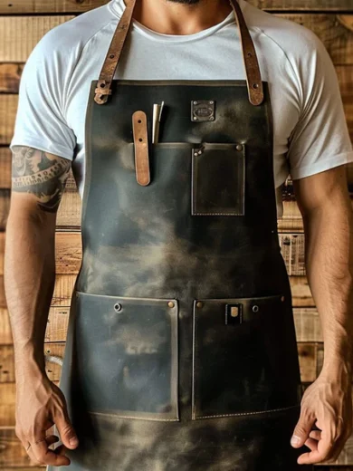 Grill Gladiator Leather Butchery Apron